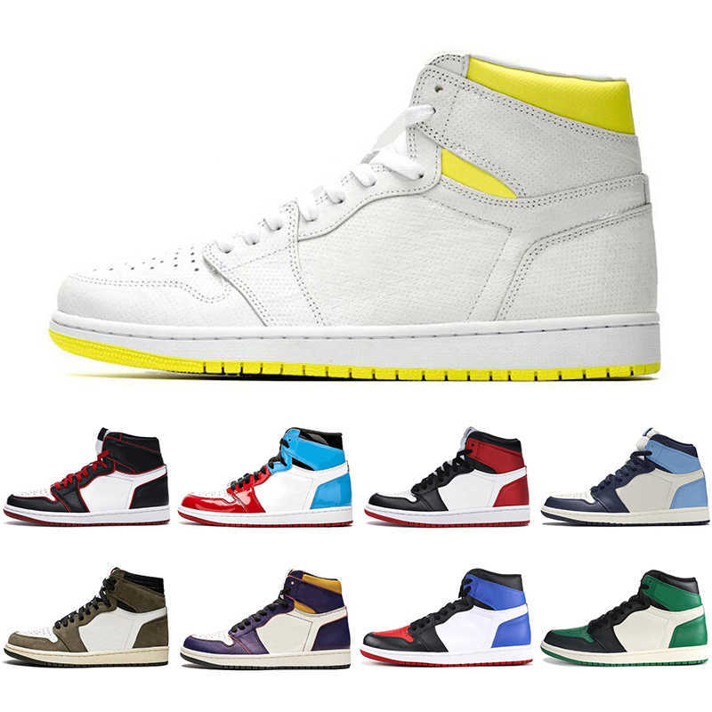 2022 Top 1 1s Chaussures de basket-ball pour femmes pour hommes aj bio hack Rust Shadow Flight Class Seafoam Electro Orange Court Pollen Pollen M