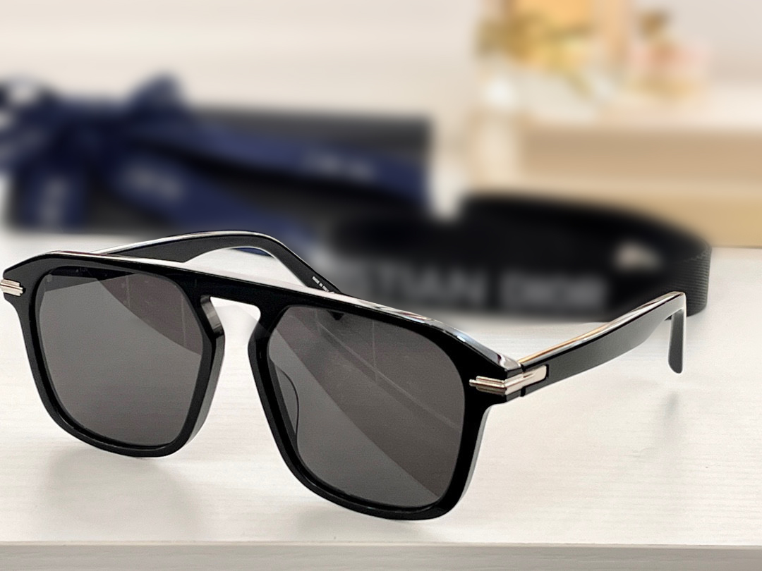 

Sunglasses For Men Women Summer BlackSuit S4I Style Anti-Ultraviolet Retro Plate Full Frame Glasses Random Box