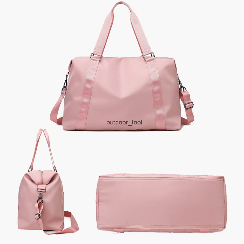 New Large Capacity Gym Bag Fitness Women Lady Yoga Handbags Waterproof Outdoor Sports Travel Duffel Bag Shoulder Bag