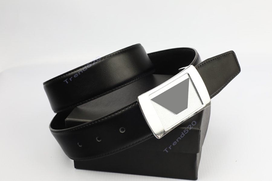 

2022 new designer belt men's fashion automatic buckle leather top quality women's width 3.0cm 3.8cm belt 520702, White