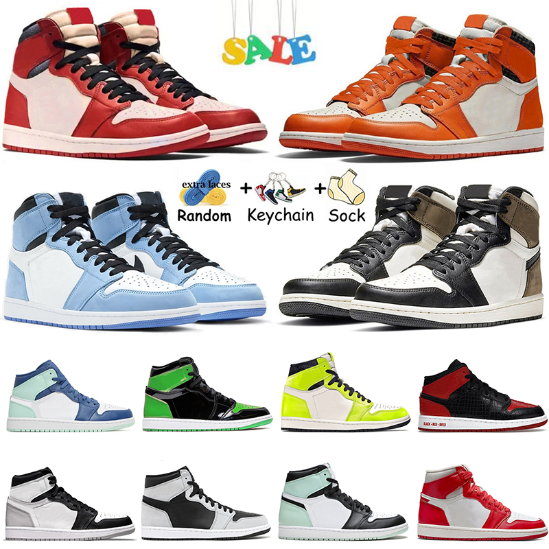 

Jumpman Women Mens Trainers Jorda 1 Basketball Shoes Visionaire Jorden 1s Patent Bred Digital Pink University Blue Jorden1s Twist Green Python UNC Sneakers Eur 36-47, A11 bordeaux 40-47
