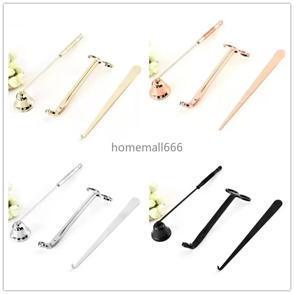 

NEW!!! Candle Accessory Set 3Pcs/Lot Candle Tool Kit Candles Snuffer Trimmer Hook Great Gift For Scented Candles Lovers AA