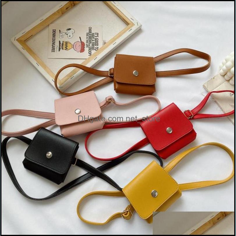 

Cosmetic Bags Cases Bags Lage Accessories Girls Handbags Pu Leather One Shoder Solid Kids Girl Cross Body Bag Waist Purse Fashion Childre, Send randomly