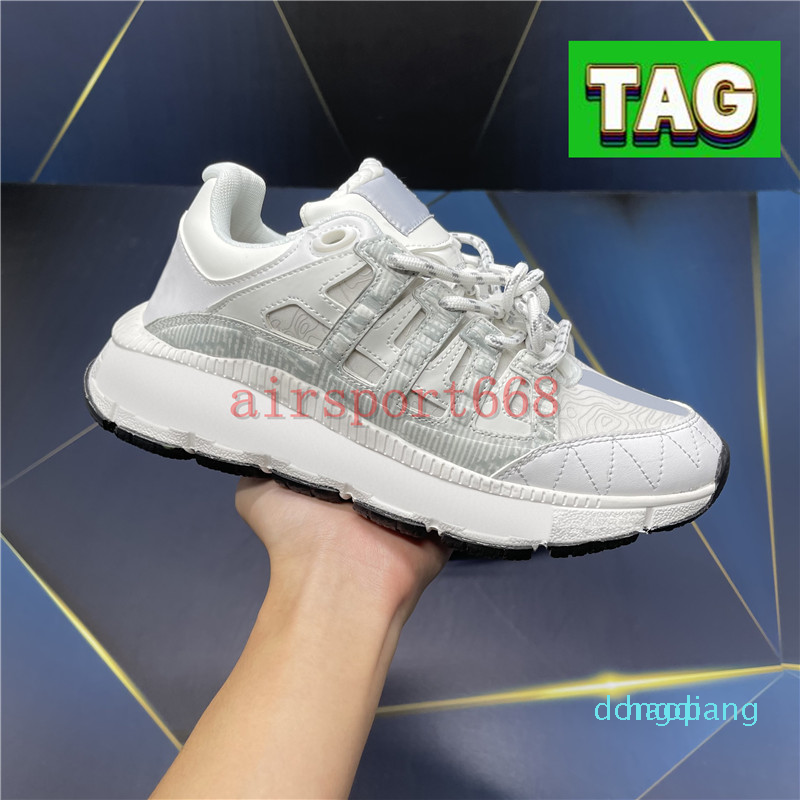 

Top quality Italy Trigreca sneakers casual Shoes white blue triple black royal brown green olive silver pink luxury men trainers women 655, 13 40-45 black silver