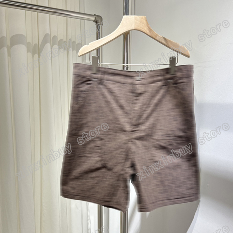 

22ss Mens designer Shorts pants Jacquard Fabric letter Spring summer Men Webbing Pant Casual Trousers BROWN xinxinbuy XS-L, Multi