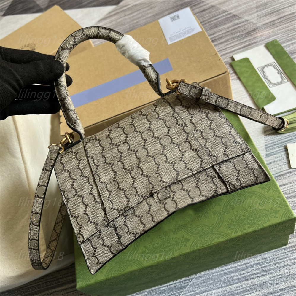 Mini Totes Fashion Design Sacglass Sac Nouveau sac à main de haute qualité de forme de forme irrégulière 8