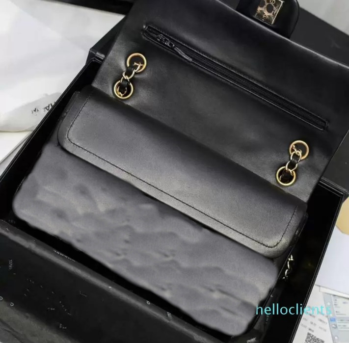 

2022 new fashion Designer Classic Chain Flap Bags Women Shoulder Bag Female Crossbody Purses Handbags Designer handbag, Grey
