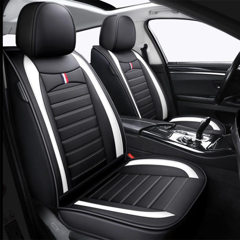 

Car Seat Covers Leather Cover For Qashqai J10 J11 Juke Murano Z51 X Trail Versa Teana J32 Almera Classic G15 Navara D40