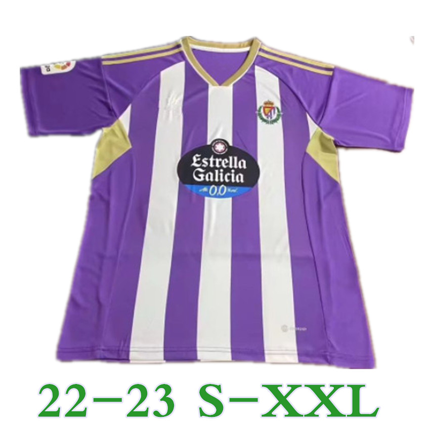 

22 23 Real Valladolid soccer jerseys Weissman FEDE . Oscar Plano L. Olaza R.Alcaraz jersey camisetas de futbol 2022 2023 men kids kit football shirts tops