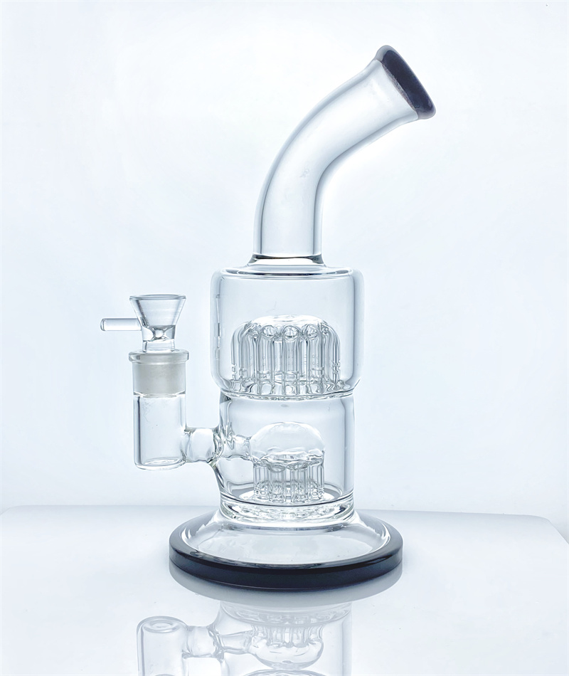 

New bong Glass smoke Rod Factory Outlet Aerator Water Tube Oil Rig With Tube Female Fittings 18mm