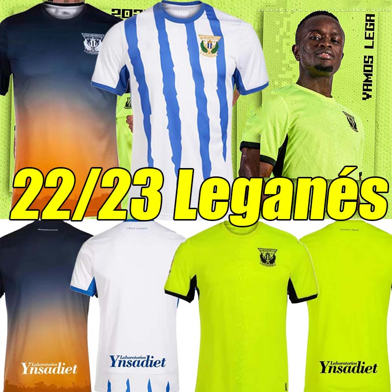 

2022 2023 Leganes Soccer Jerseys SERGIO G. GAKU JOSE ARNAIZ R. PARDO F. VICO Y. BARCENAS BAUTISTA BORJA GARCES Football shirt 22/23 Camiseta de Futbol Uniforms, Laijianeisi 22-23 third