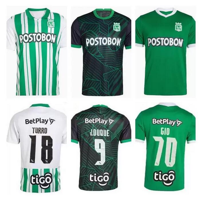 

2022 Atletico Nacional Medellin soccer jersey 22 23 GIO ANDRADE D.Pabon J.Duque TURRO J.BARRERA home away third football shirt