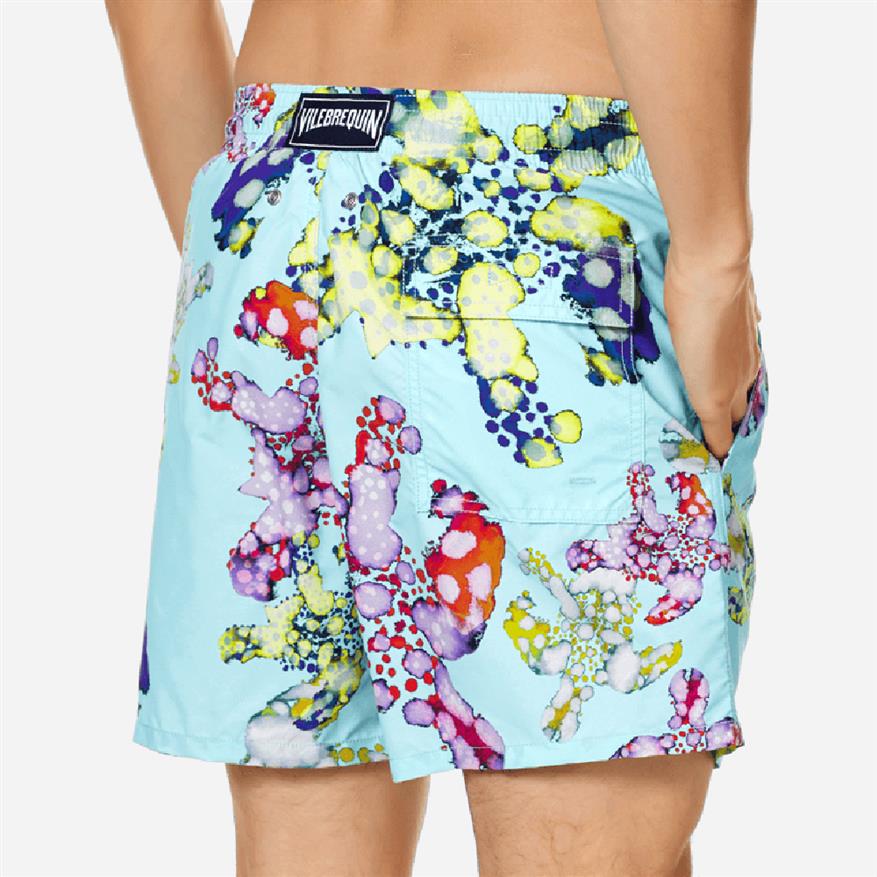 

Vilebrequin MEN SWIMWEAR HERRINGBONES TURTLES Newest Summer Casual Shorts Men Fashion Style Mens Shorts bermuda beach Shorts 029271y, 19