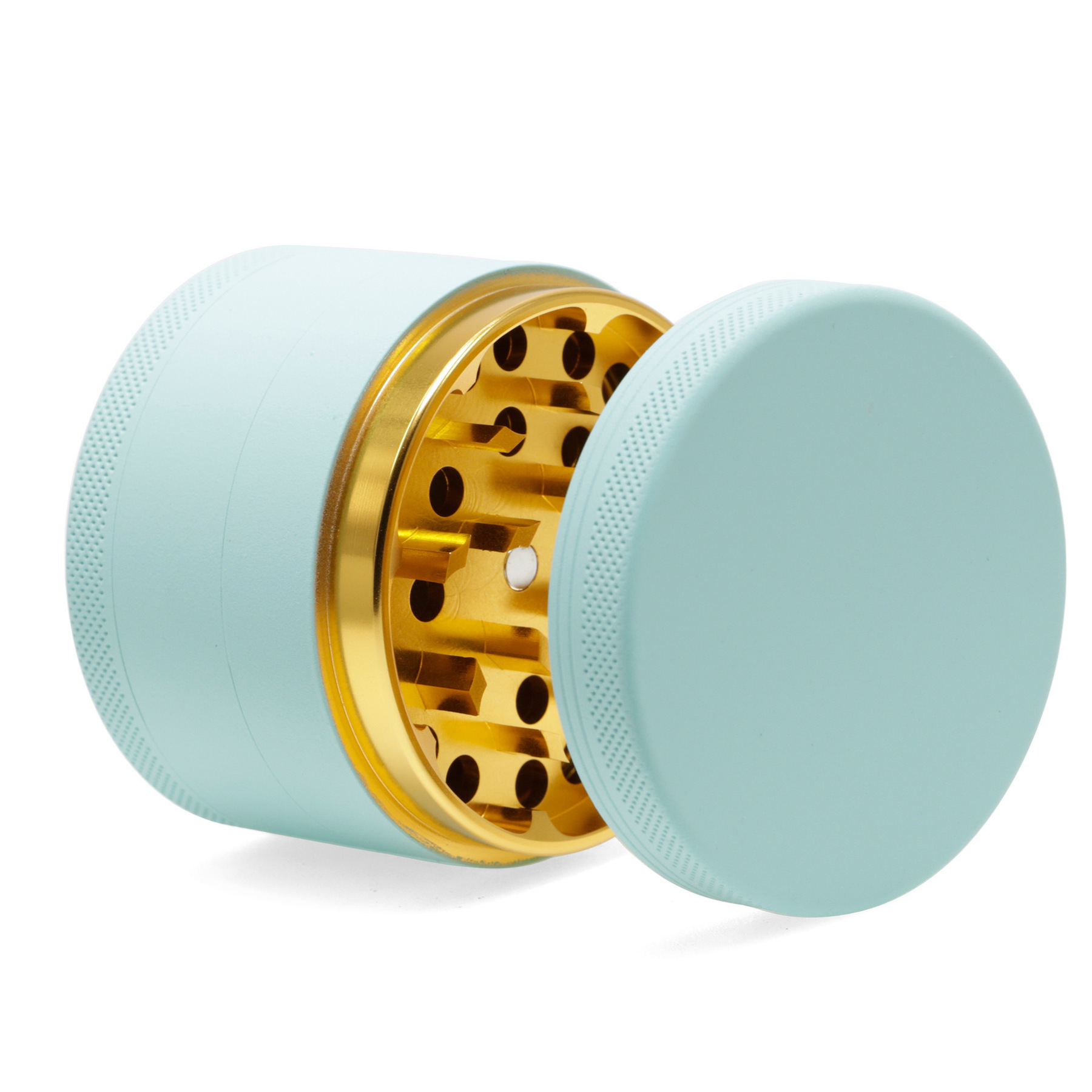 

63mm aluminum alloy grinder 12 colors smoking accessories metal herb grinder nine color