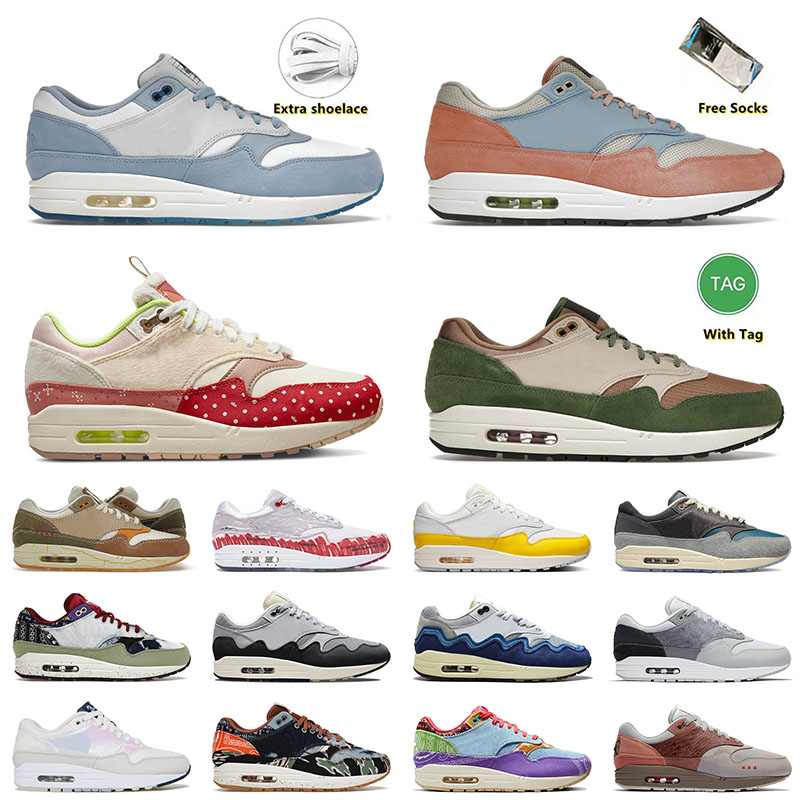

Top Quality 2022 OG Cushion Max 1 87s Sports Running Shoes Size 13 Bluebird Light Madder Root Bests Friend Terrline Wabi Sabi 1/87 Traiers Sneakers 36-47, A54 iridescent 36-45