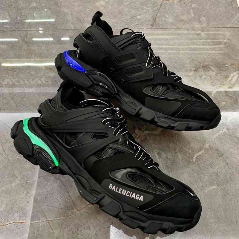 

Designer Bbalencaigass Fashion Casual Shoes Genuine Official Website Led Light Track3 Men's and Women's Dad Heel Charging Student Nightclub Di, Led top sweep-5