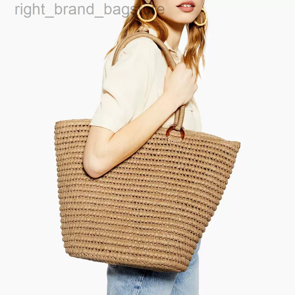 

Women Shoulder Bag Bohemian Rattan Bags for Women 2022 Boho Handmade Straw Hand Bag Bali Travel Big Beach Bag Tote Women Handbag W220813, Brown