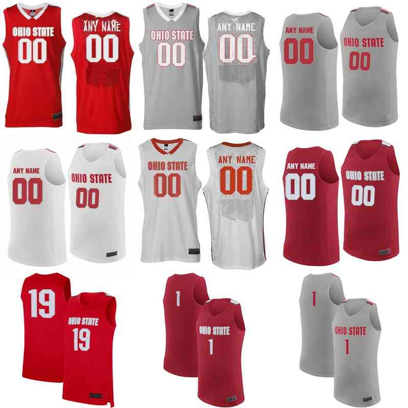 

rare Ohio State Buckeyes Jerseys Justin Ahrens Jersey Carton Diallo Gaffney Harrison Hookfin College Basketball Wears Custom Stitched, Womens white red