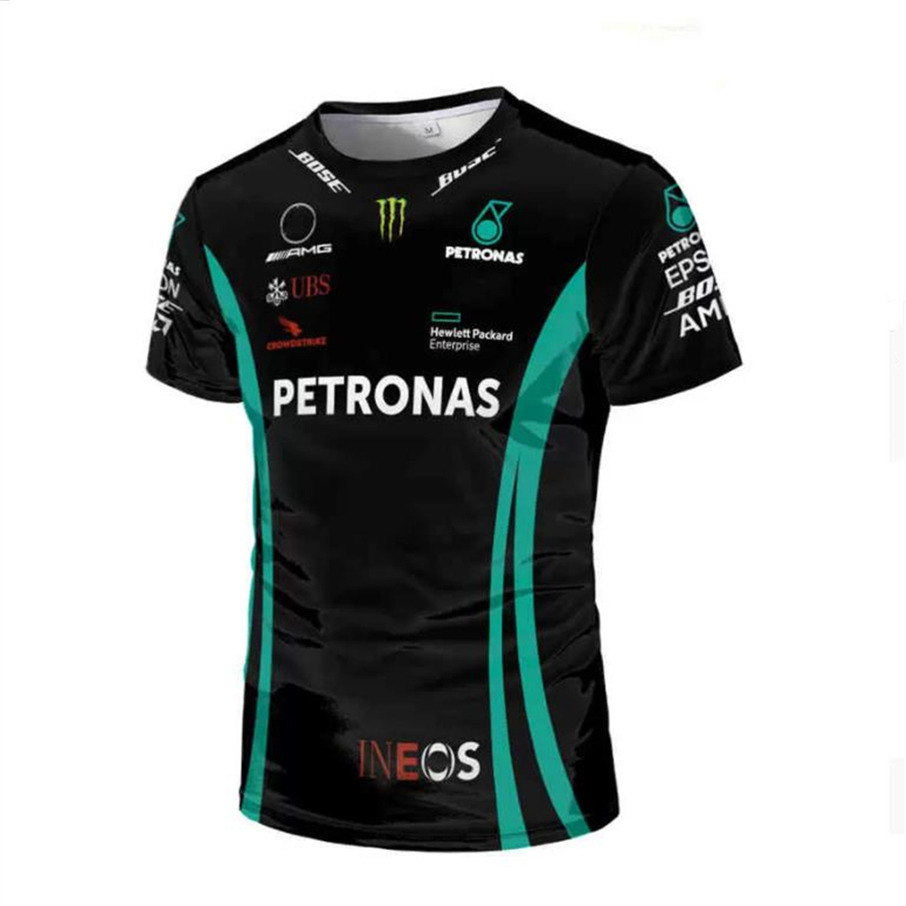 

Luxury Men's Petronas Designer t Shirts Mercedes Amg Top F1 Formula One Racing Polos Women Casual Short Sleeve T-shirts Benz Polo Lewis LLA0, Beige