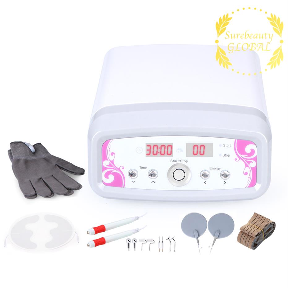 Nouveau modèle 4 dans 1 Galvanic Magic Glove Microcourrent Face Lift Machine de soins faciaux Soins de la peau REJUNATION DES BEAUTÉS 292F