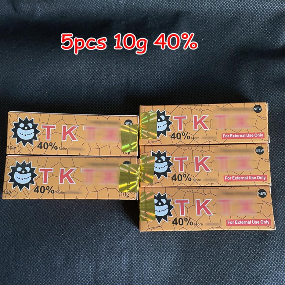 

Original TKTX Tattoo Cream Yellow 40% Before Permanent Piercing Makeup Microblading Eyebrow Lips Body Skin206O