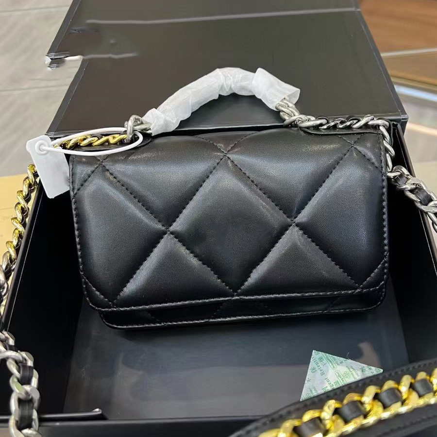 

5A+ top quality Crossbody Designer Bags luxurious mini 20cm fashion shoulder designers women handbags lambs leather clutch with badge gold chain flap purse wallet, Make up the difference
