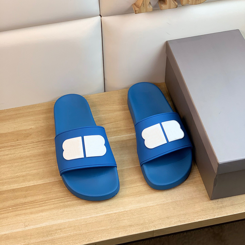 

2022 Slippers Mens Womens slider slides Sandals rubber and fur Designer flat sole slipper Paris Piscine POOL SLIDE SANDAL 3D embossing logo sliders 35-46, ##