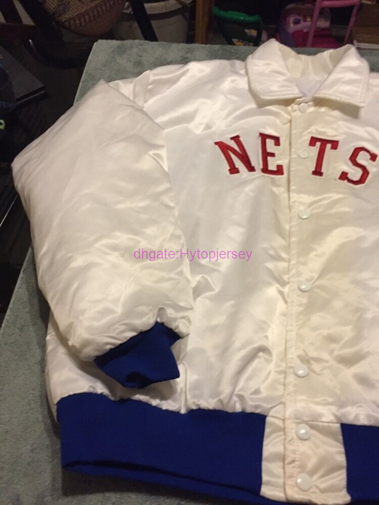 

New Retro 80s Royal Team Releases New Jersey White Satin Jacket Rare Basketball Jerseys, With pictures