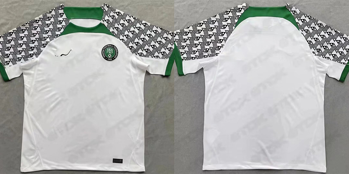 

22-23 Nigeria Soccer Men's T-Shirts fan edition Polos shirt embroidery summer outdoor sports football training shirt, No 1