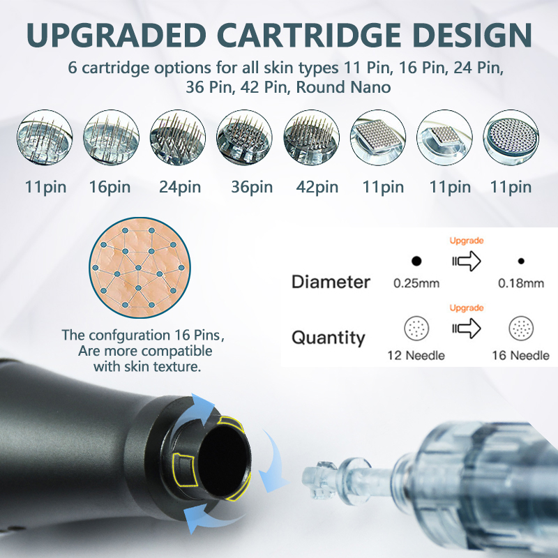 

Artmex PMU Permanent replacement Needle Cartridge tattoo Needles Tips Fits Eyebrow Lip needle semi makeup machine derma pen