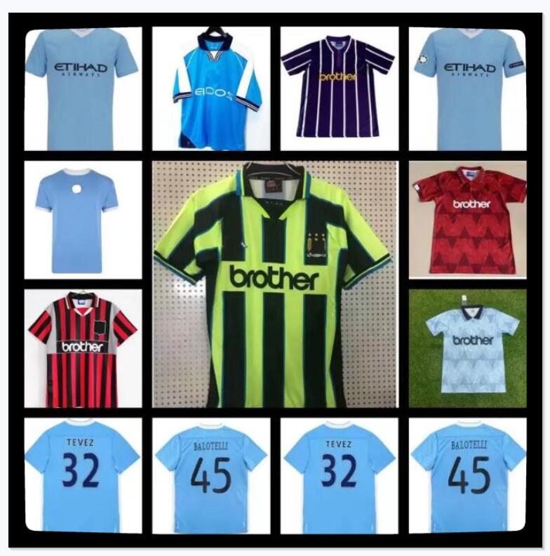 

1972 1989 Manchester Retro Man Haaland DZEKO Soccer Jerseys 1998 1999 2011 2012 City 72 98 99 11 12 Wembley Clough Home Tevez Kun Aguero Kompany Vintage Shirts999, Home 3