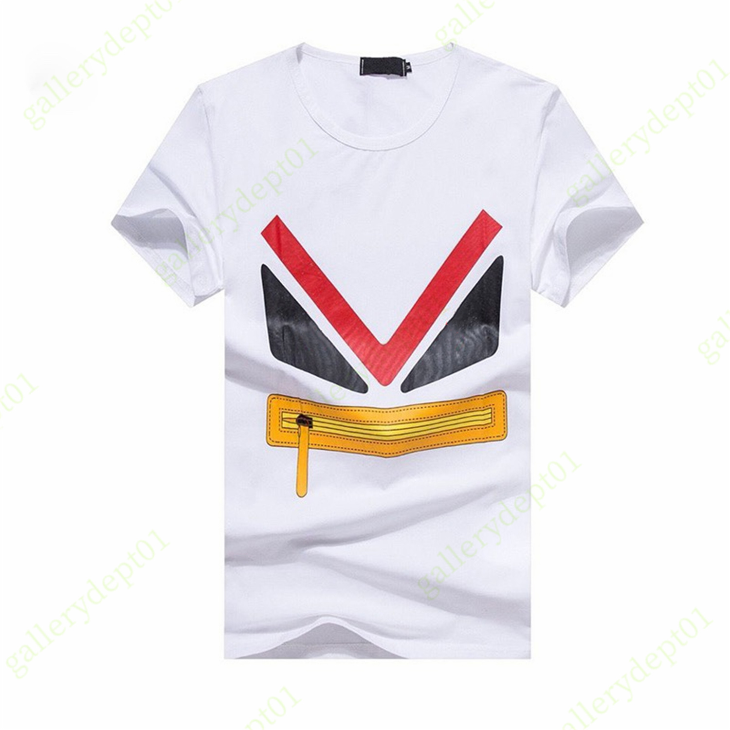 

2022 mens t shirt designer t shirts hand drawn mannequins tshirts clothes devils eyegraphic pure cotton tee high quality t-shirt breathable shirts oversized fit B8, 1pcs button