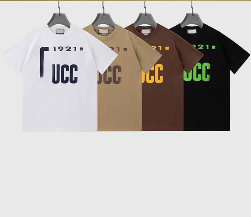 

Fashion Designer Mens T Shirt High Quality Newest Womens Letter Print Short Sleeve Round Neck Cotton Tees Polo Size M-XXXL