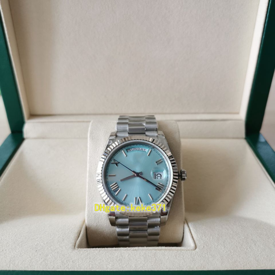 

2022 BPF men watch 228236 40mm ice blue Roman Dial Stainless Steel 316L Sapphire Luminescent 2813 Movement Mechanical Automatic Mens Watches Wristwatches, Buy box