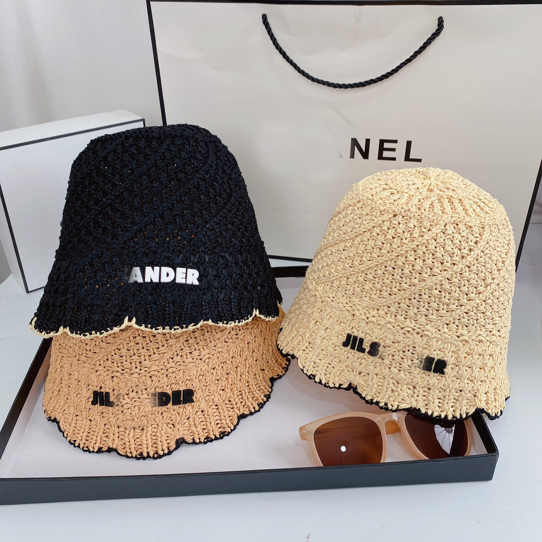 

Stingy Brim Hats For Women Lace Braided Straw Hat Flower Sun Protect Cap Summer Street Fashion Caps, Beige