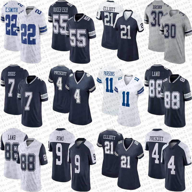 

88 CEedee Lamb 11 Micah Parsons 4 DAK PRESCOTT Dallas''Cowboys''Ezekiel Elliott 7 Trevon Diggs Emmitt Smith''nfl''Jersey, Women