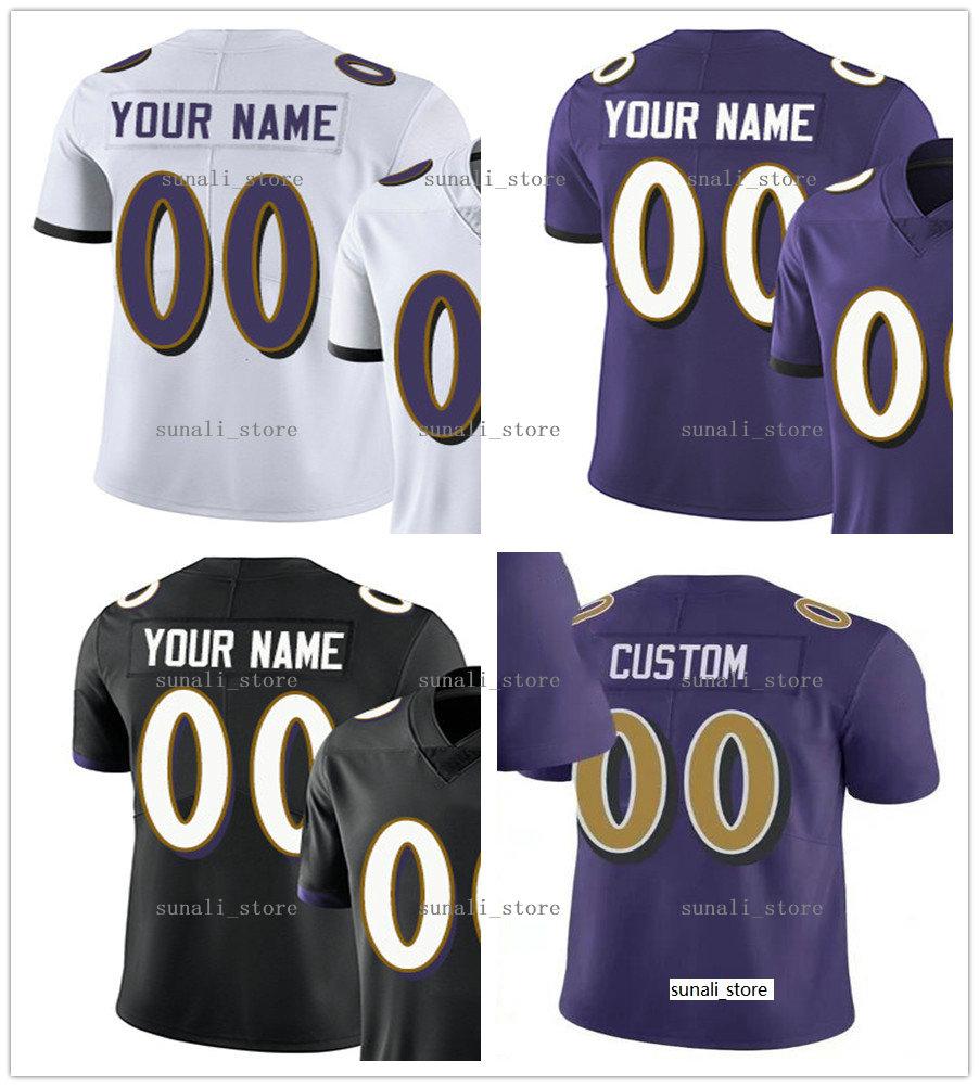 

football Stitched Top93 Calais Campbell 98 Brandon Williams 91 Yannick Ngakoue 4 Sam Koch 86 Nick Boyle 35 Gus Edwards 79 Ronnie Stanley Jer, Men purple gold