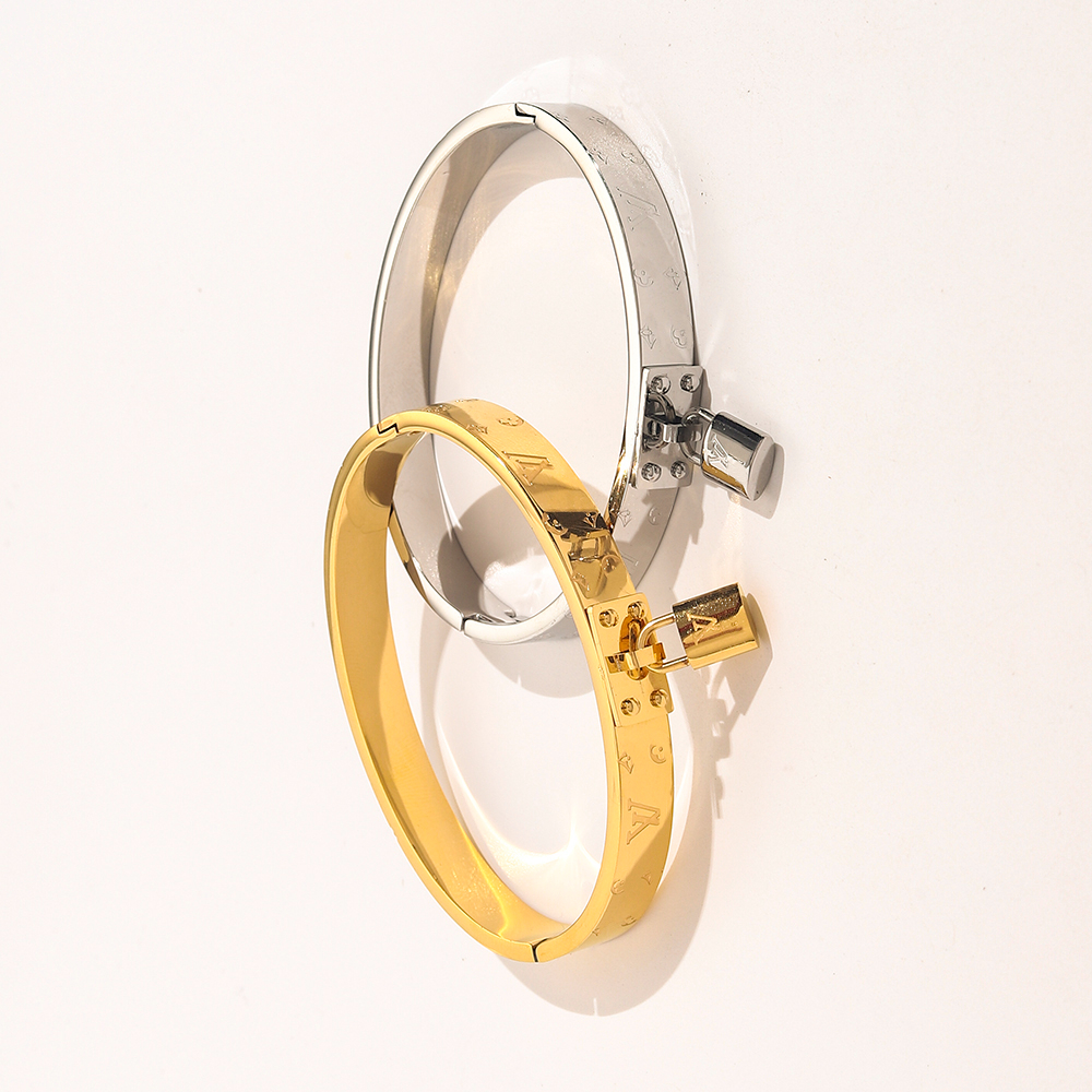 

New Style Bracelets Women Bangle Luxury Designer Jewelry Crystal 18K Gold Plated 925 Silver Plated Stainless steel Wedding Lovers Gift ZG1180