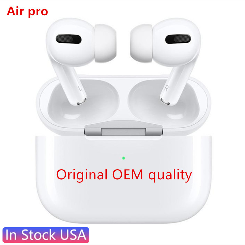 

Original H2 chip With ANC Noise cancelling earphones Airpods pro 2 Gen 3 AP3 Earbuds Rename Wireless Charging Bluetooth Headphones airpod pro 2nd Generation, White
