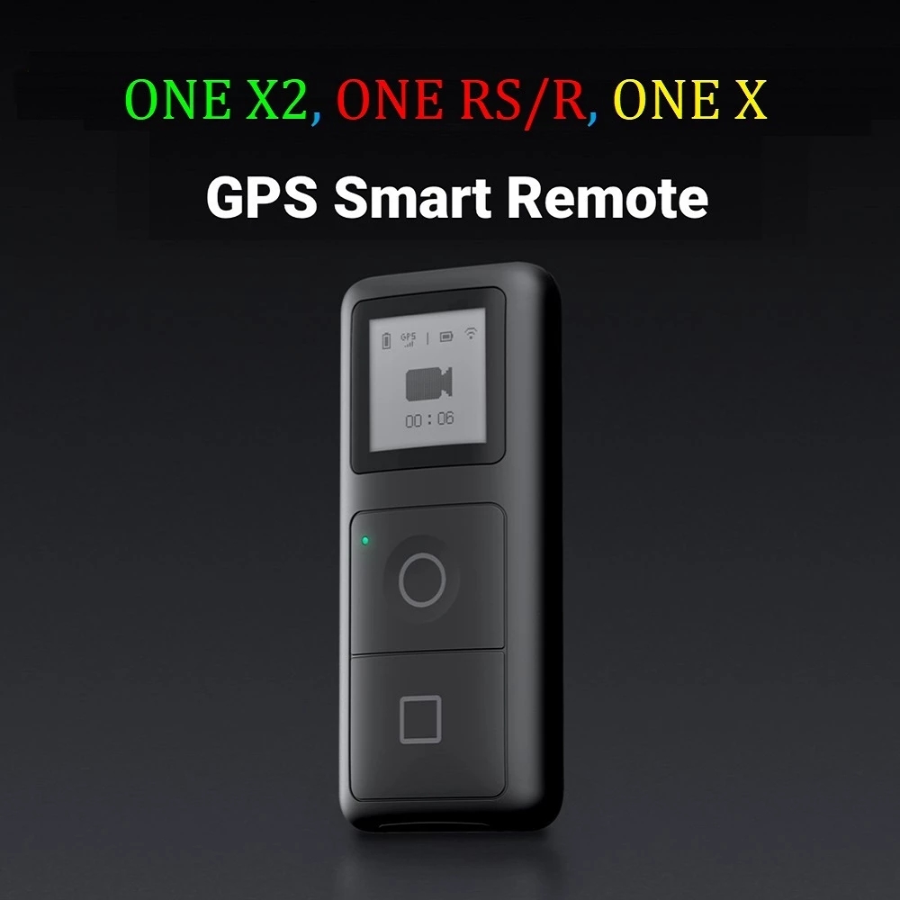

For Insta360 ONE X2 RS X GPS Smart Remote Control Insta 360 ONE-R Action Camera remote controller