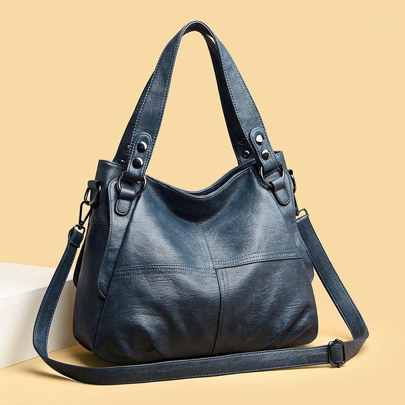 

Evening Bags High Quality Purse Leather Luxury Handbags Women Shoulder Designer Crossbody Bag For Fashion Female Messenger BagEvening, Black
