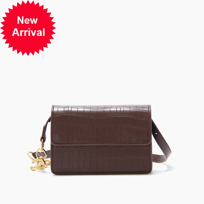 

Tide Wholesale Lady New High-level Sense Brand Light Luxury Chain Single Diagonal Cross Style Fashion Trend Shoulder Crossbody Bags, Black
