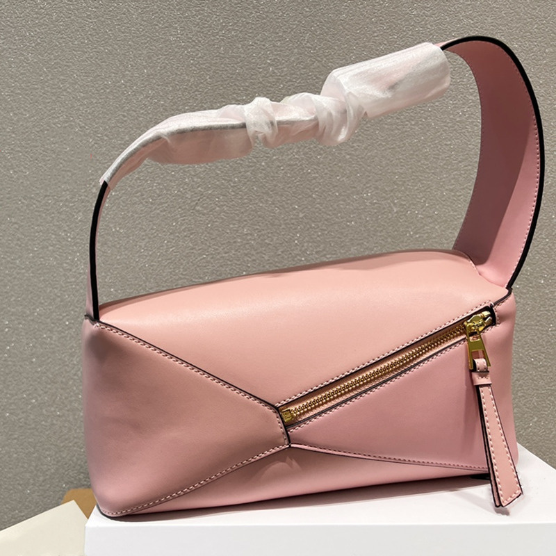 

2022 Geometric Shoulder Bags designer bags puzzle hobo luxury handbag purse woman totes fashion handbags Leather Top, Box(could get damaged)