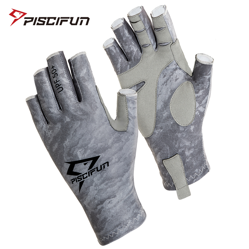

Piscifun UPF50 Sports Fishing Gloves Breathable Summer Anti skid Fingerless for Outdoor Hiking Biking Kayaking Tackle 220812