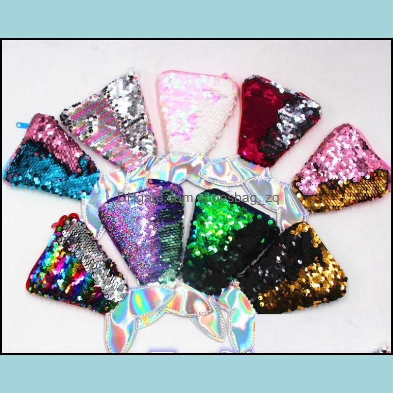 

Cosmetic Bags Cases Bags Lage Accessories Mermaid Tail Girl Sequins Shoder Bag Handbag Evening Fish Purse Birthday Party Gift Christmas S, Randomly sended colors