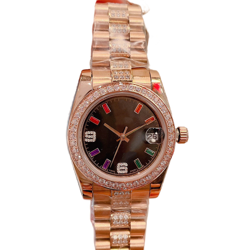 

Fashion women's Elegant Ladies Watch 28mm 316 Stainless Steel Strap Sapphire Crystal Oyster Perpetual Designer Watch luxury Watches high quality watchs 22, 5#