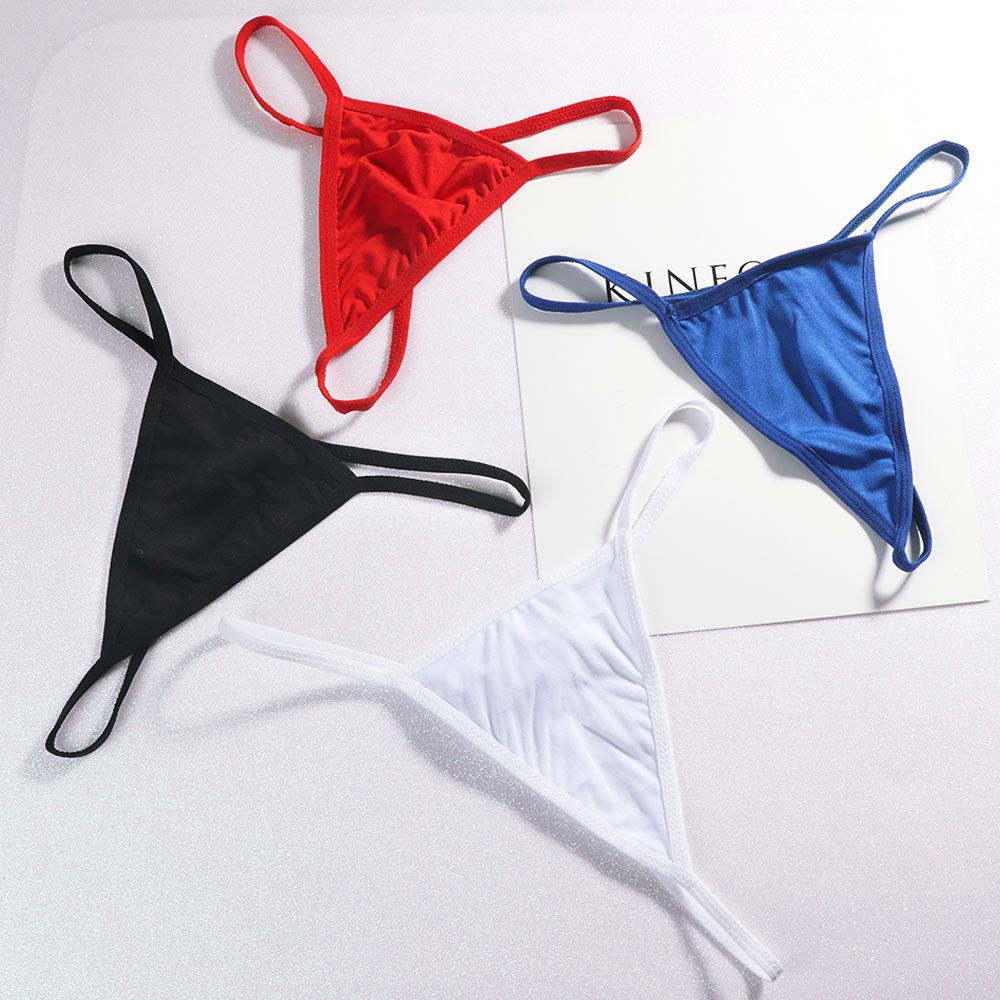 

Spring Summer Sexy G-string Lingerie Thongs Fashion Women Underwear Briefs Bikini Knickers Panties Hopma, Blue