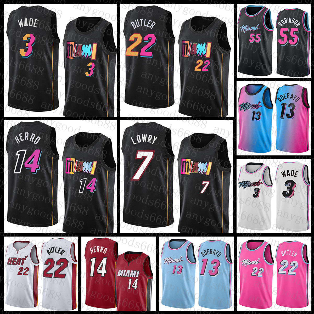 

Miamis Heats Basketball Jersey 7 13 55 Jimmy Butler Dwayne Dwyane Wade Tyler Herro 2021 2022 New 22 3 14 Kyle Lowry Bam Adebayo Duncan Robinson Contrast Color