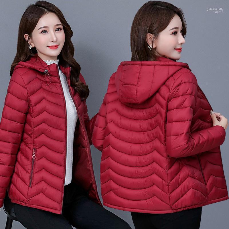 

Women's Down & Parkas Cotton Coat Female Jacket Women Autumn Winter Manteau Short Plus Size Padded Ropa Mujer Jaqueta Feminina Guin22, Black