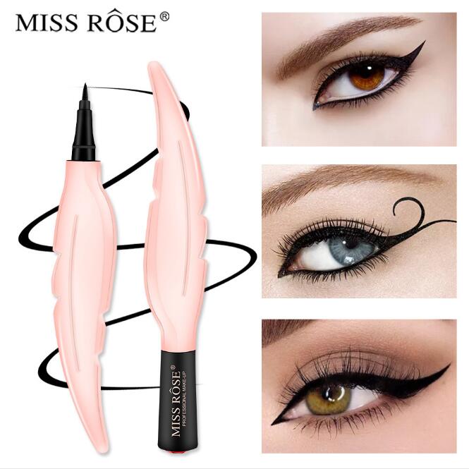 

3D Liquid Eye Liner Pen Easy Wear Black Long-lasting Waterproof Eyeliner Pencil Make-Up Cosmetic Beauty Tool Golden, Customize